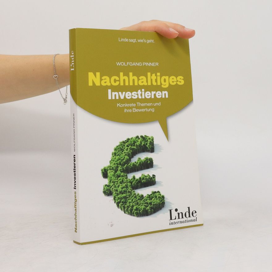 Wolfgang Pinner Nachhaltiges Investieren