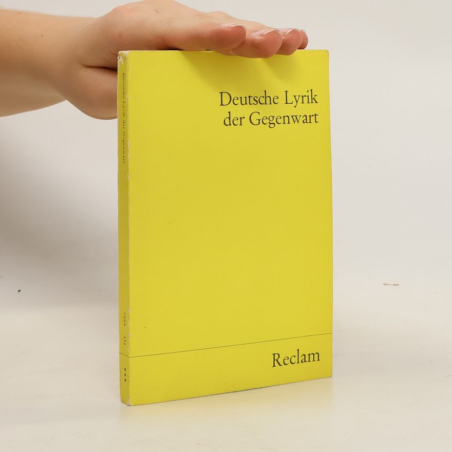 Willi Fehse Deutsche Lyrik der Gegenwart