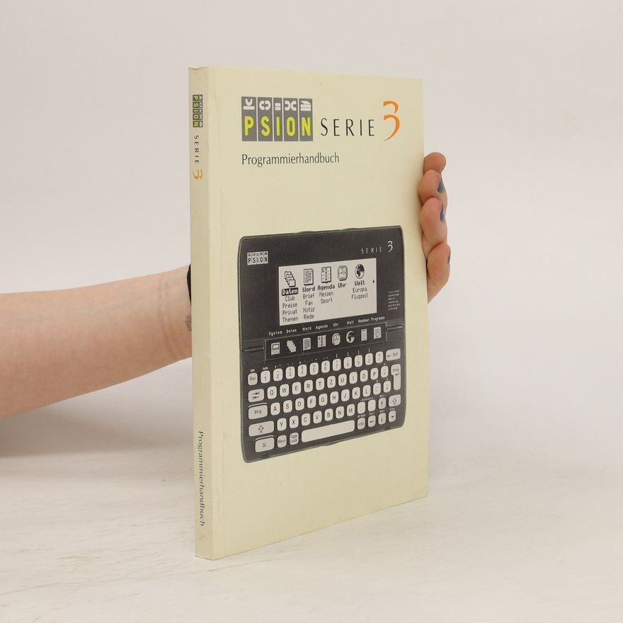 Kolektiv autorů Psion Serie 3. Programmierhandbuch