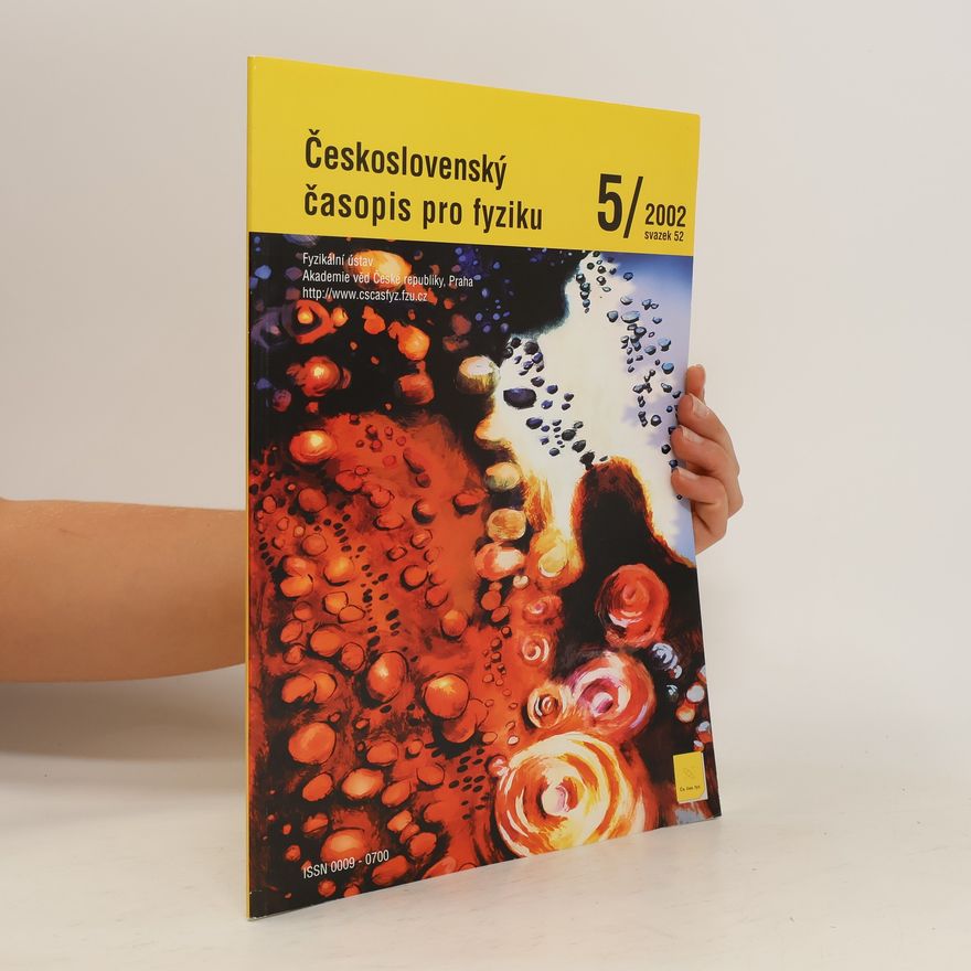 Collectif d'auteurs Československý časopis pro fyziku 5/2002. svazek 52