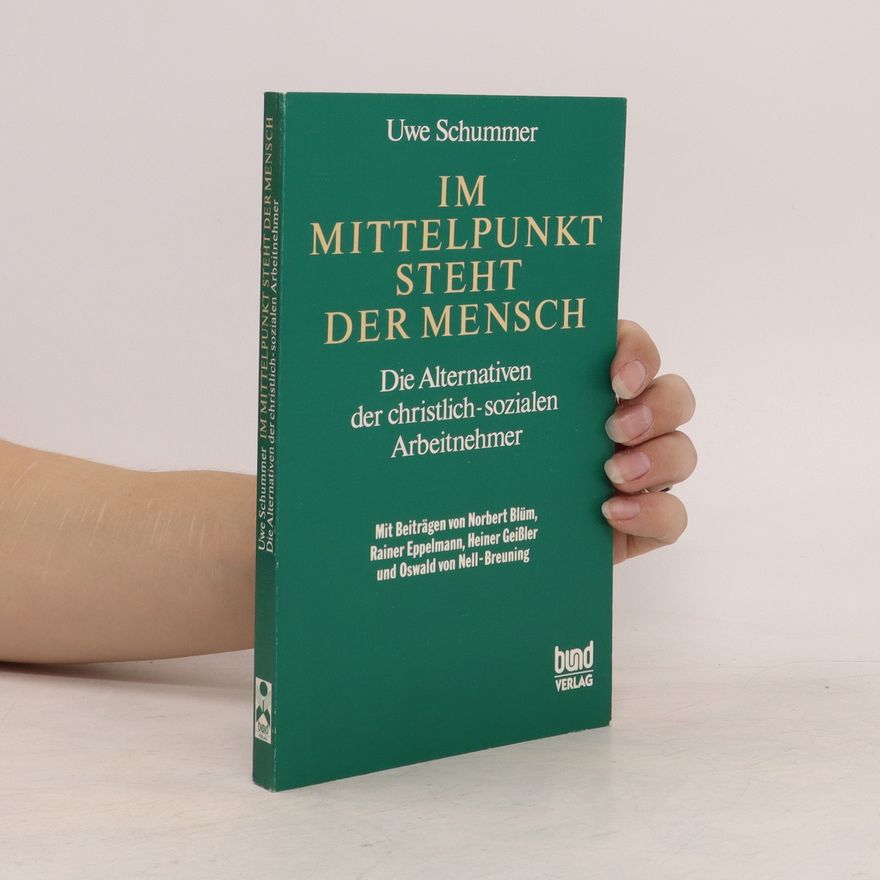 Uwe Schummer Im Mittelpunkt steht der Mensch
