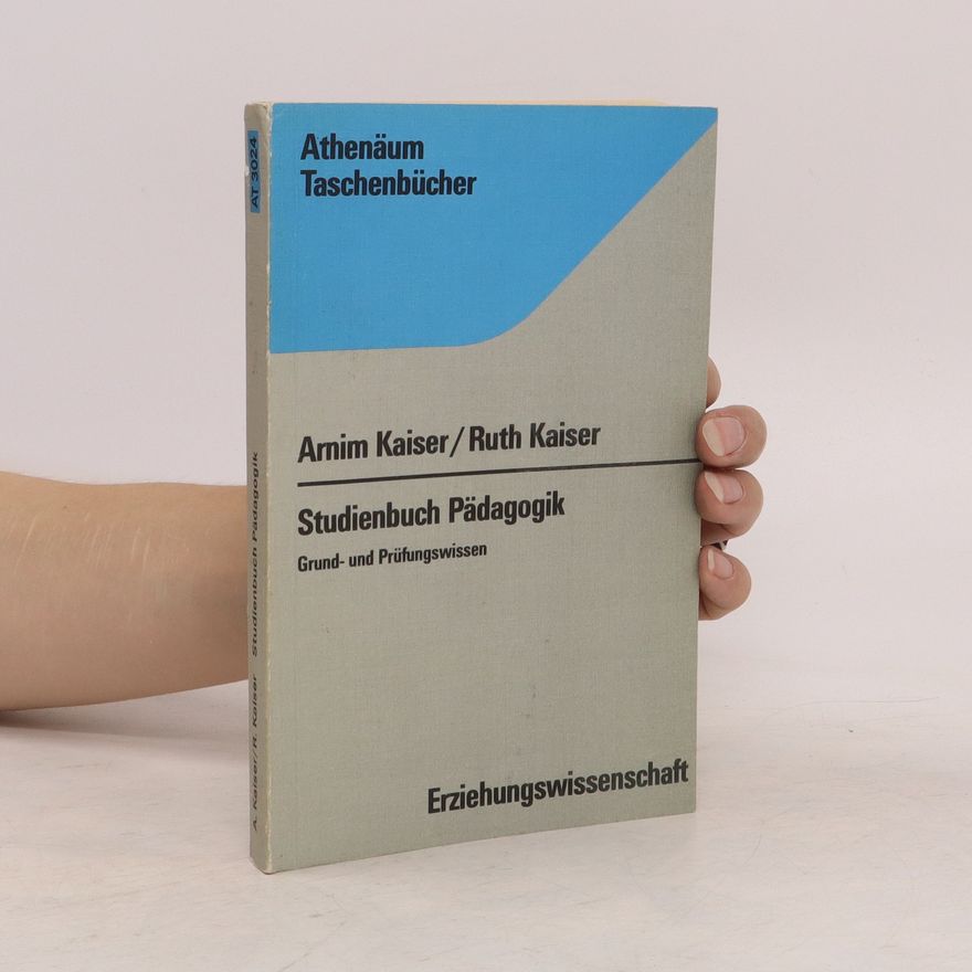 Arnim Kaiser Studienbuch Pädagogik