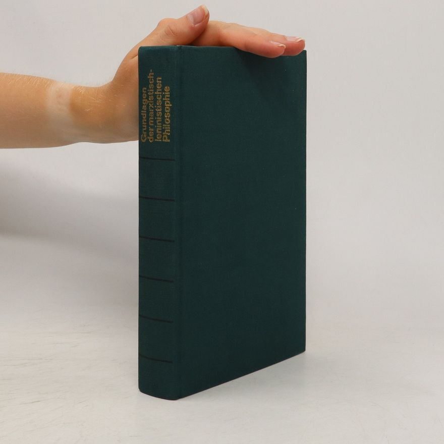 Fe͏̈dor V. Konstantinov Grundlagen der marxistisch-leninistischen Philosophie