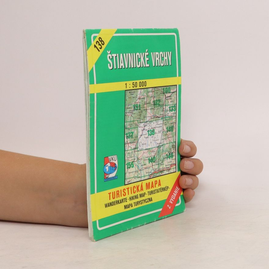 Kolektiv autorů Štiavnické vrchy. Turistická mapa 1:50 000