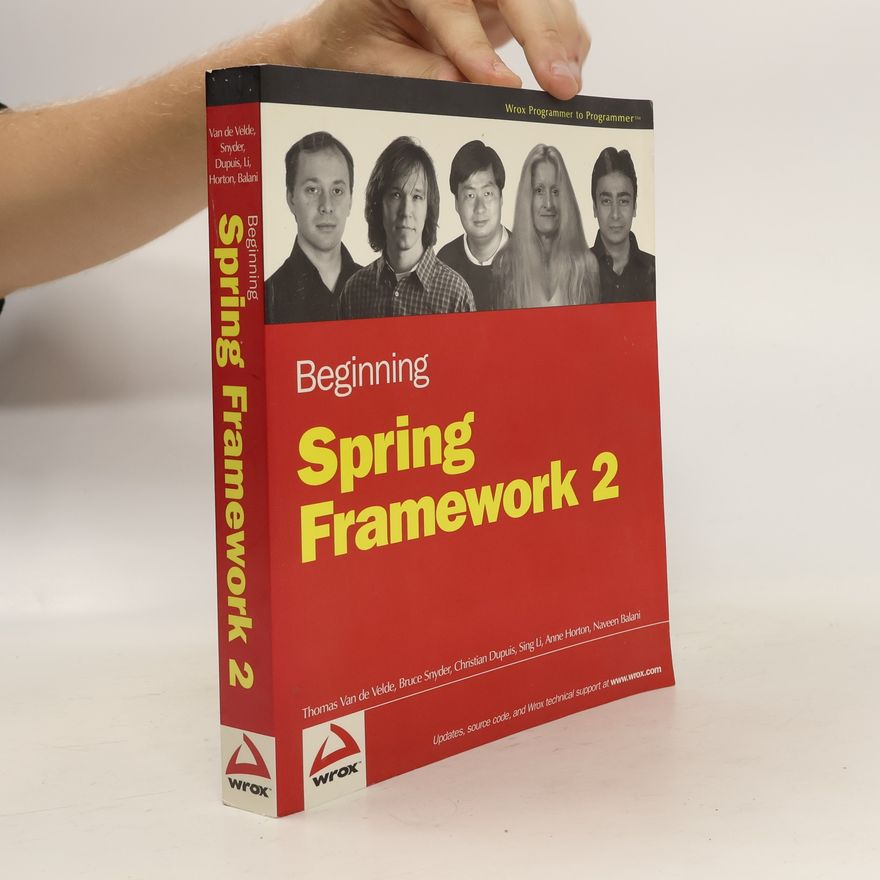 Thomas van de Velde Beginning Spring Framework 2