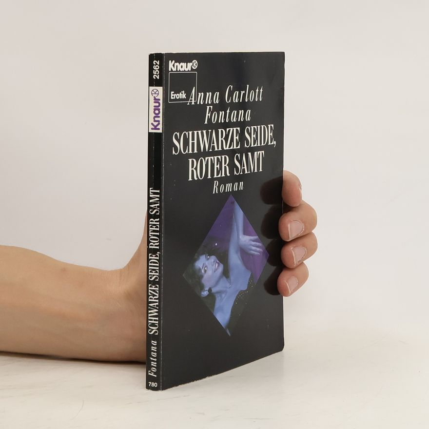 Anna Carlot Fontana Schwarze Seide, roter Samt