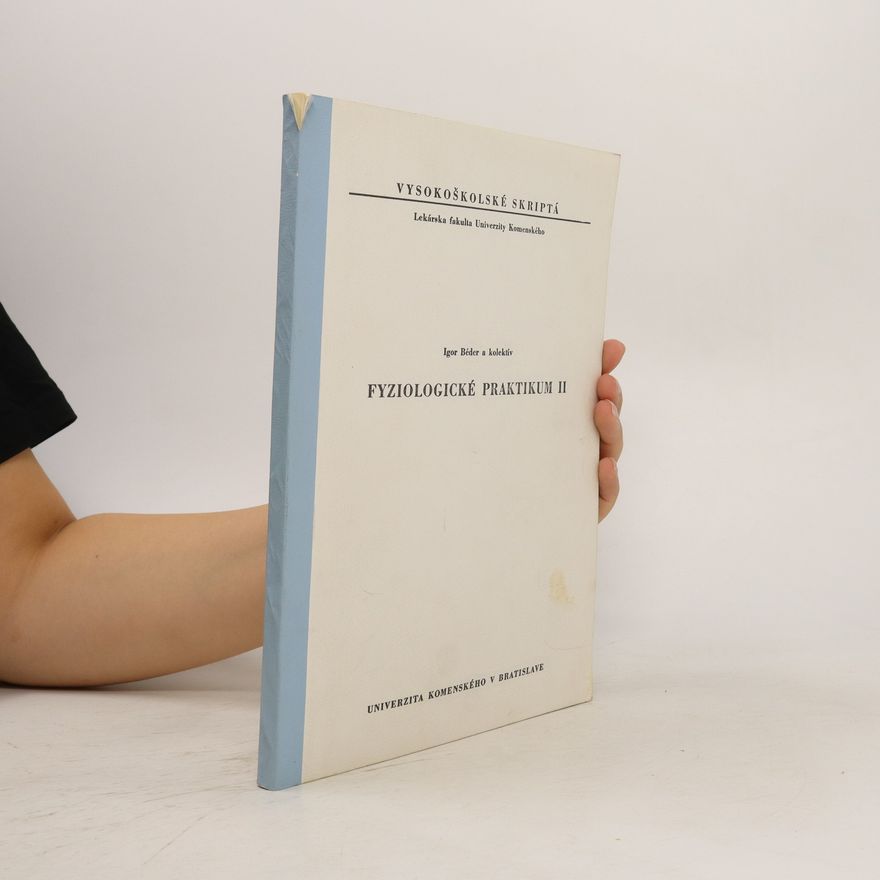 Igor Béder Fyziologické praktikum II