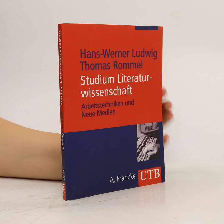 Hans Werner Ludwig Studium Literaturwissenschaft