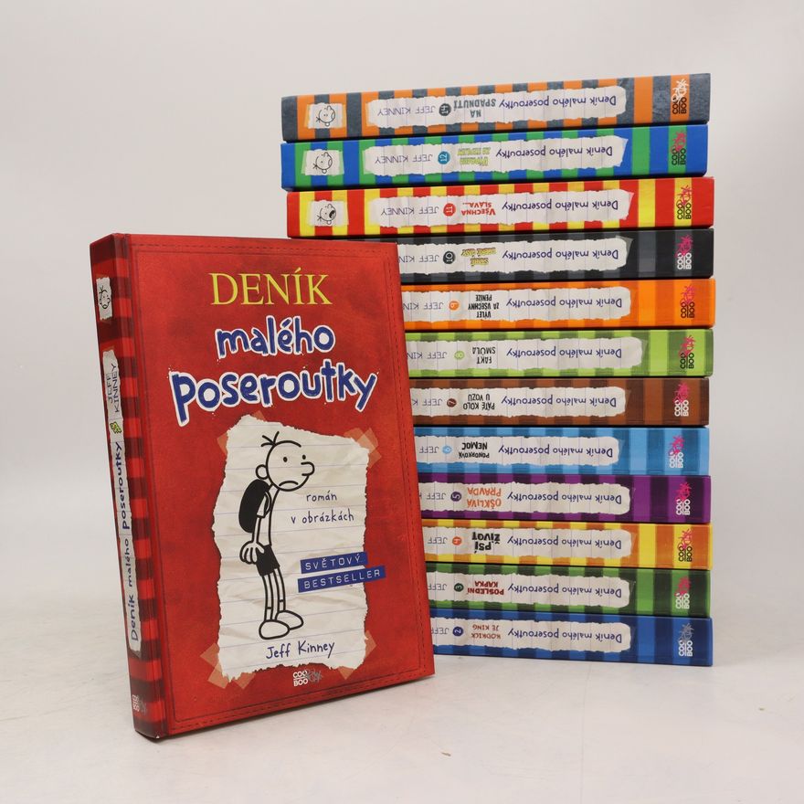 Jeff Kinney Deník malého poseroutky 1-14