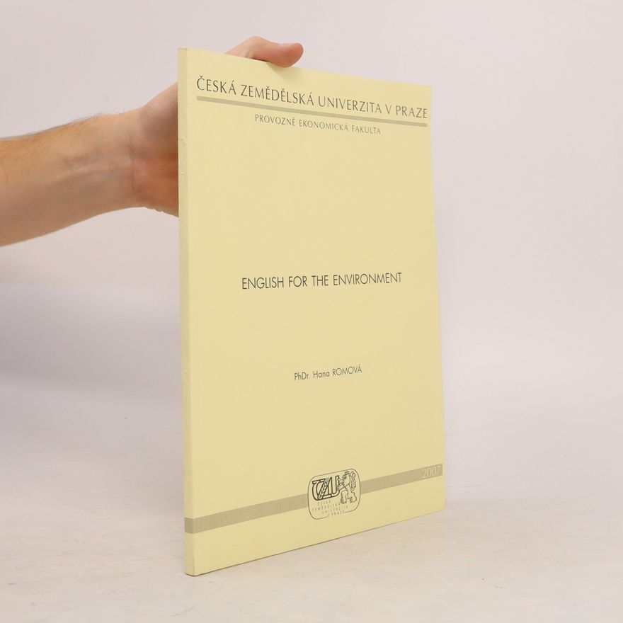 Hana Romová English for the Environment