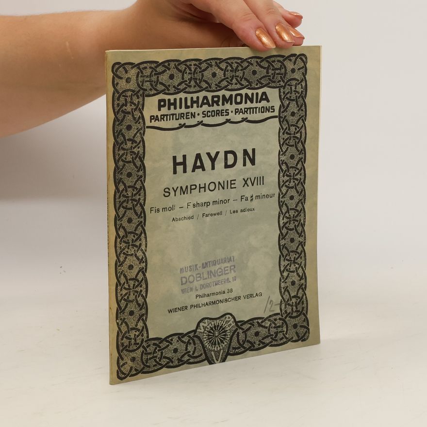 Kolektiv autorů Haydn. Symphonie XVIII
