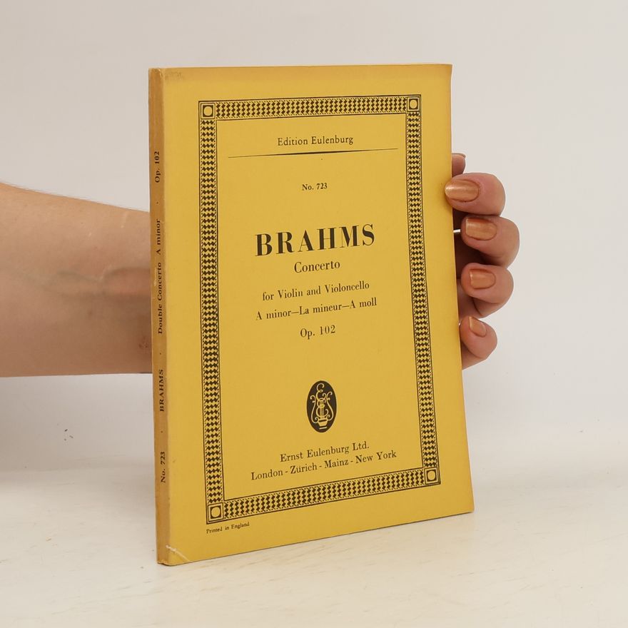 Autorenkollektiv Brahms. Concerto for Violin and Violoncello.