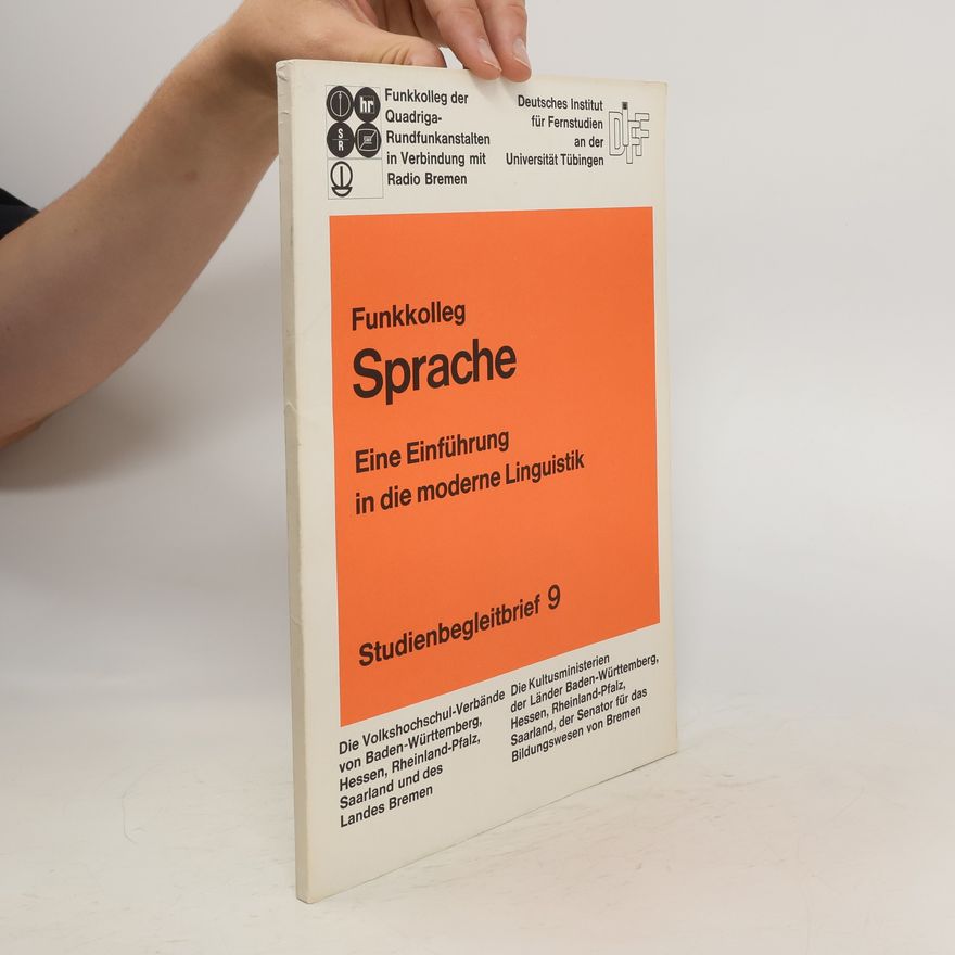 Autorenkollektiv Funkkolleg Sprache. Studienbegleitbrief 9