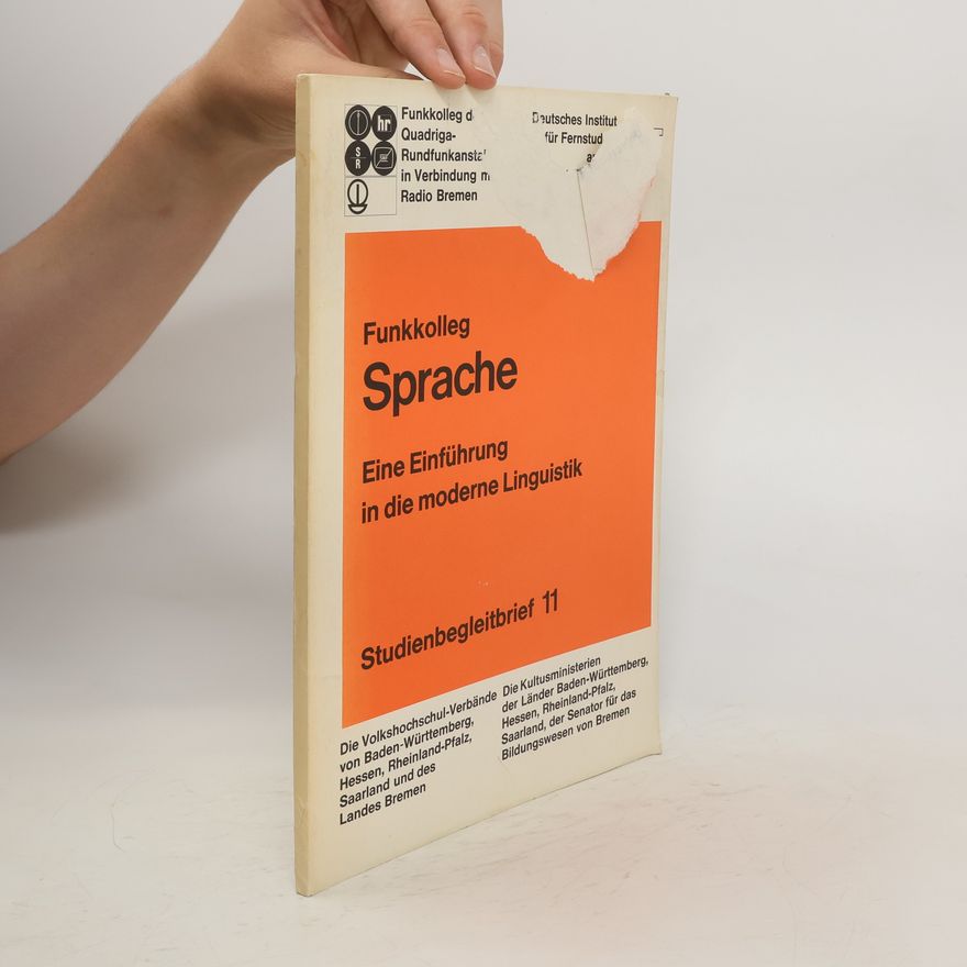 Autorenkollektiv Funkkolleg Sprache. Studienbegleitbrief 11