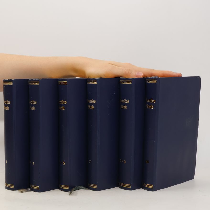 Eduard Scheidemantel Goethes Werke 1 - 10