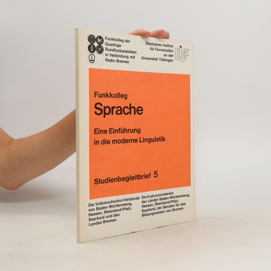 Autorenkollektiv Funkkolleg Sprache. Studienbegleitbrief 5