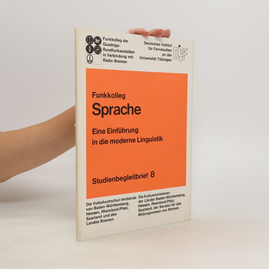 Autorenkollektiv Funkkolleg Sprache. Studienbegleitbrief 8