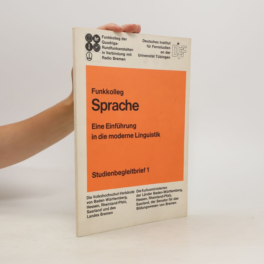 Autorenkollektiv Funkkolleg Sprache. Studienbegleitbrief 1
