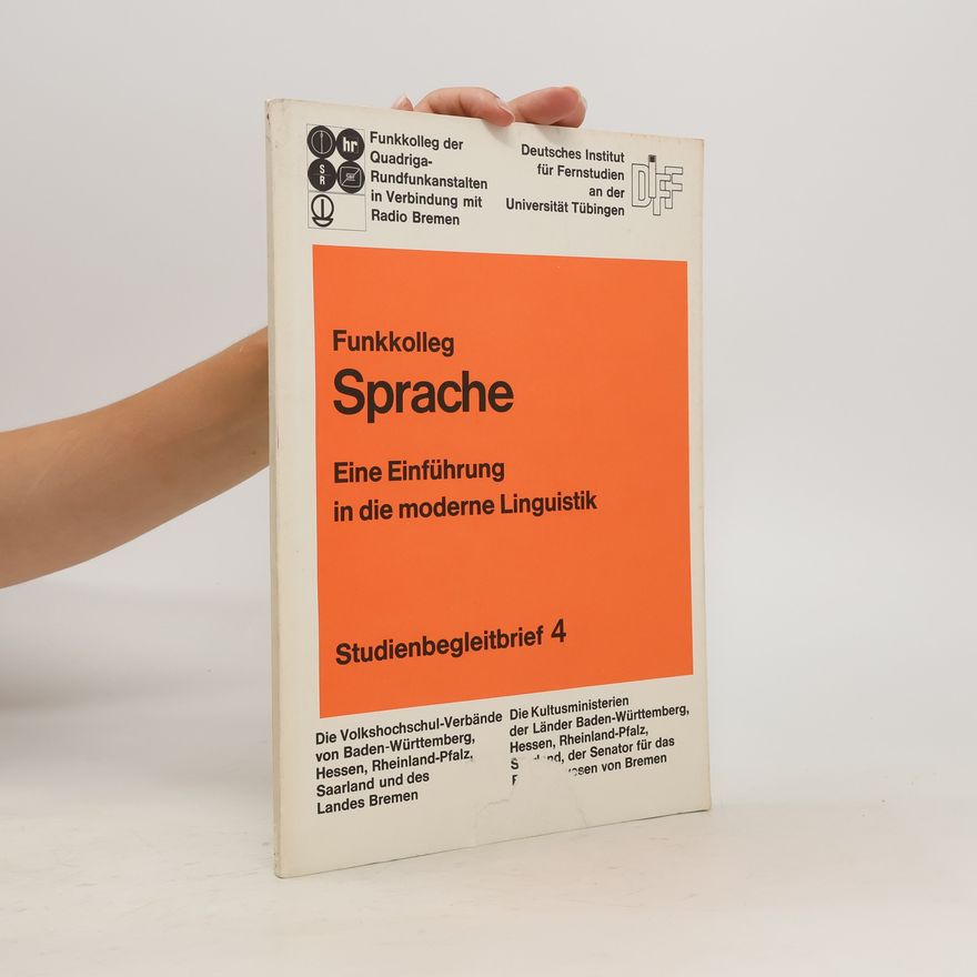 Autorenkollektiv Funkkolleg Sprache. Studienbegleitbrief 4