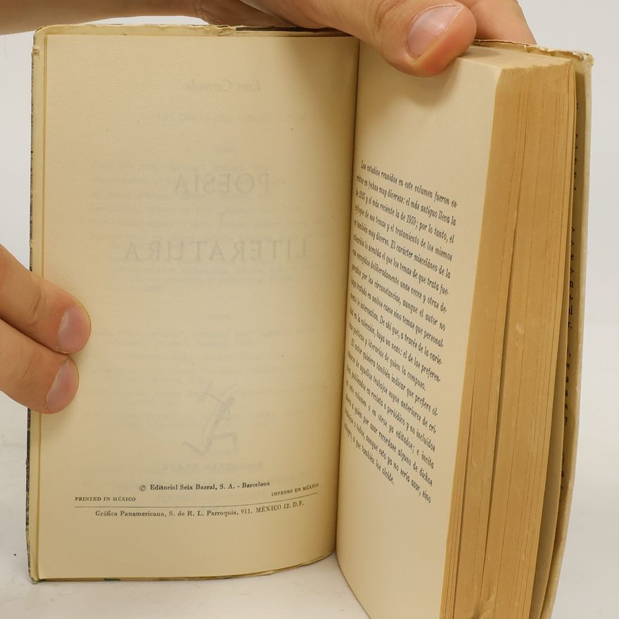 Luis Cernuda Poesía y literatura