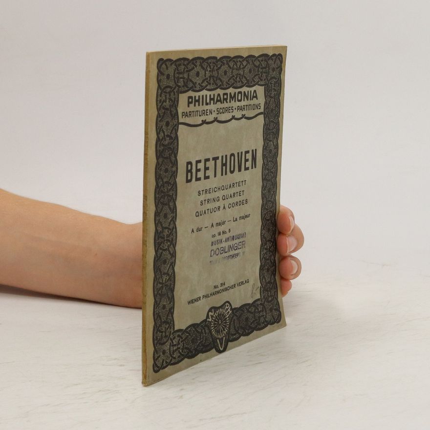 Kolektiv autorů Beethoven. Streichquartett. String Quartet. Quatuor à Cordes