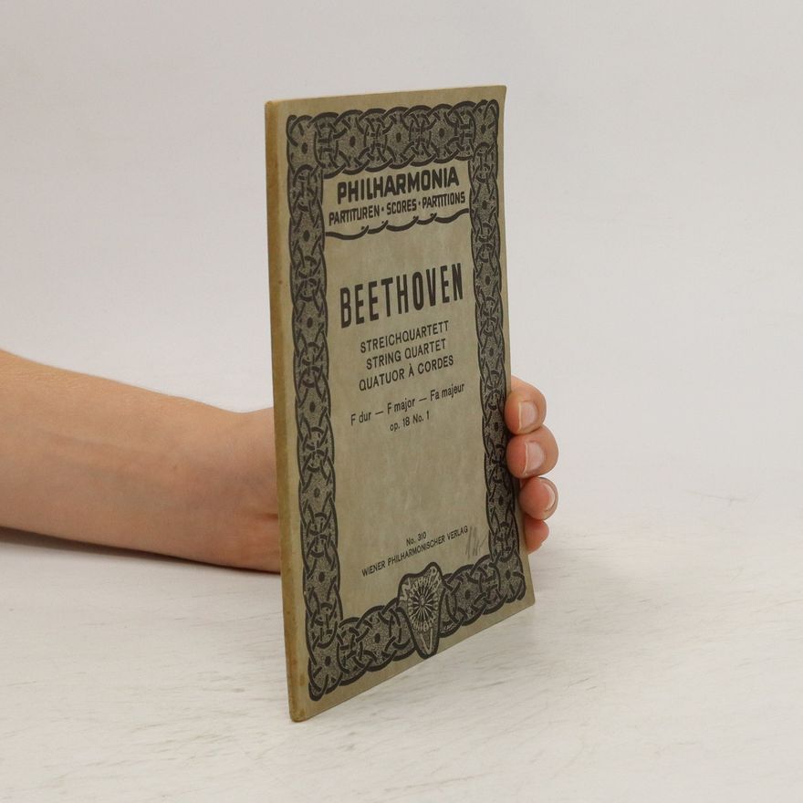 Ludwig van Beethoven Beethoven. Streichquartett. String quartet. Quatuor à Cordes. C dur - C major - Do majeur. Op. 59, No. 3