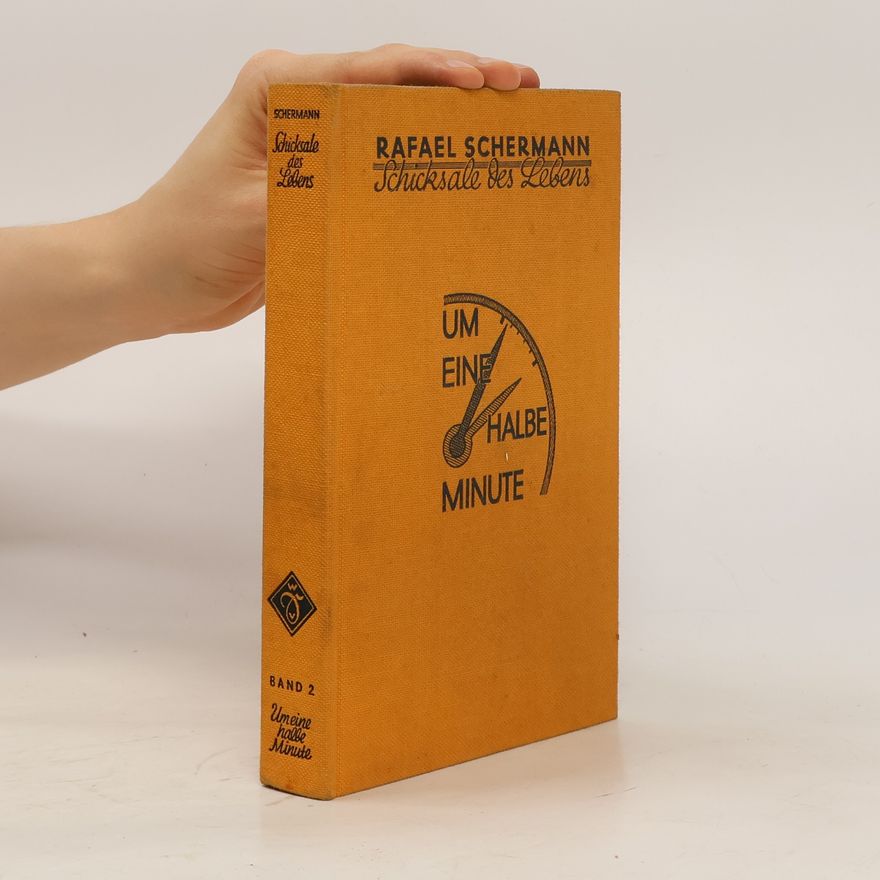Rafael Schermann Um eine halbe Minute. Band 2