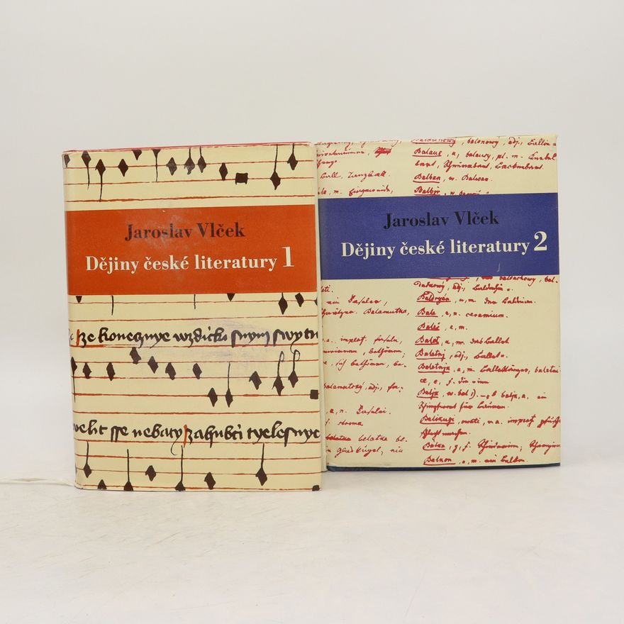 Jaroslav Vlček Dějiny české literatury. 1, 2