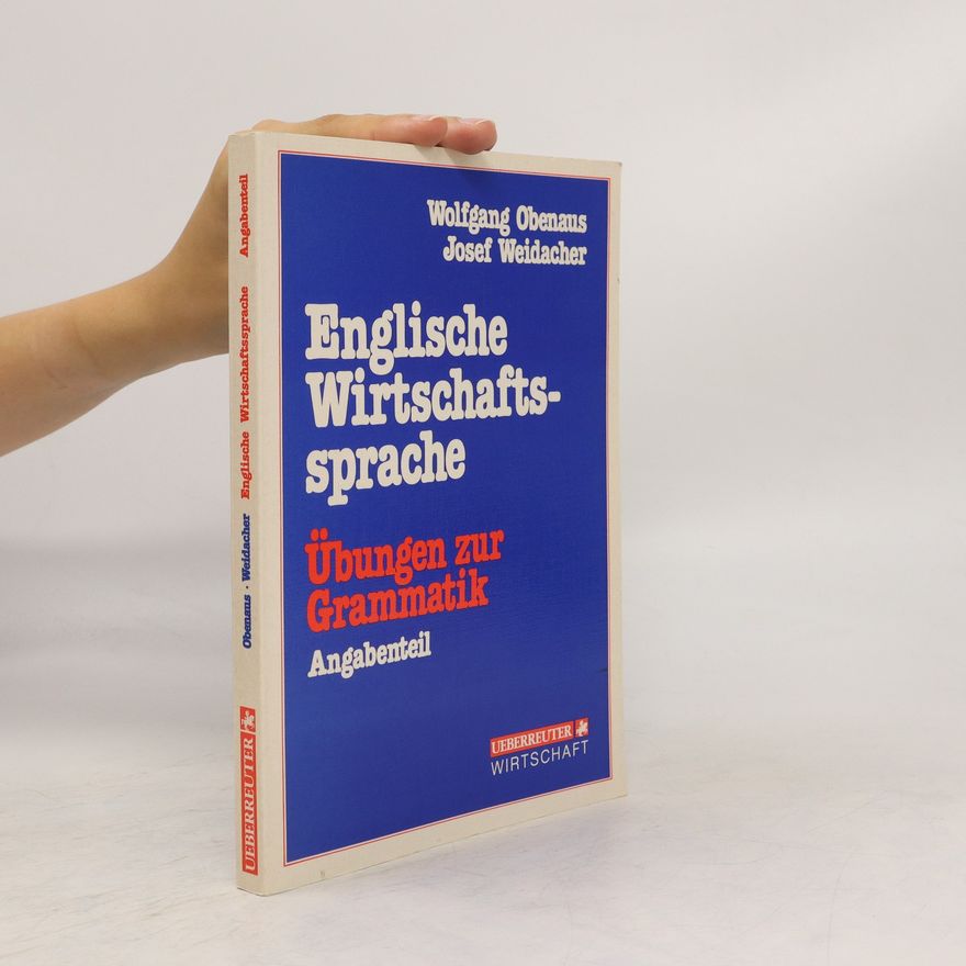 Wolfgang Obenaus Englische Wirtschaftssprache