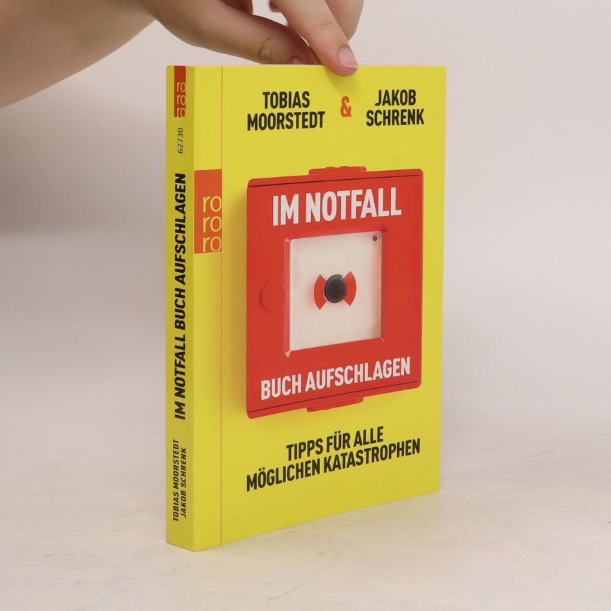 Tobias Moorstedt Im Notfall Buch aufschlagen
