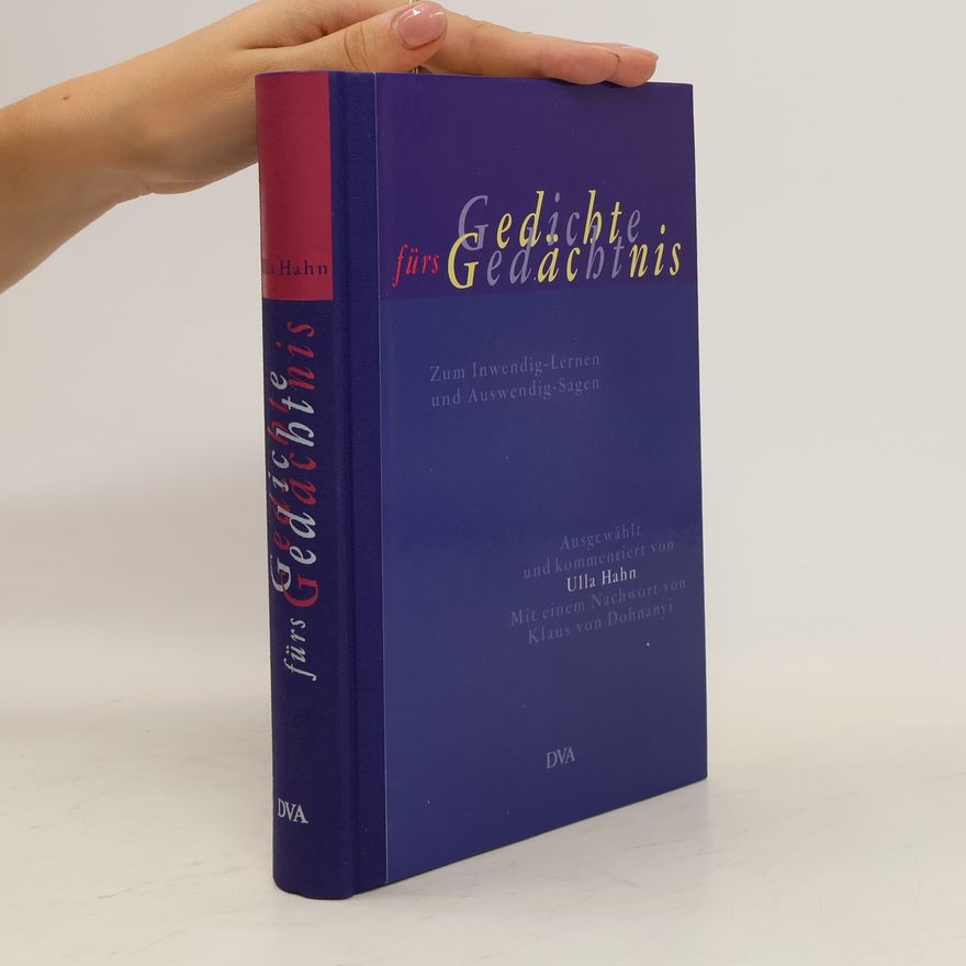 Various authors Gedichte fürs Gedächtnis