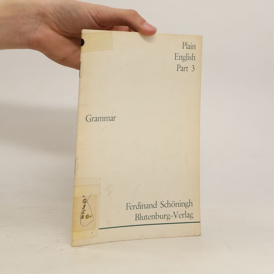 Ferdinand Schöningh Plain English 3 Grammar