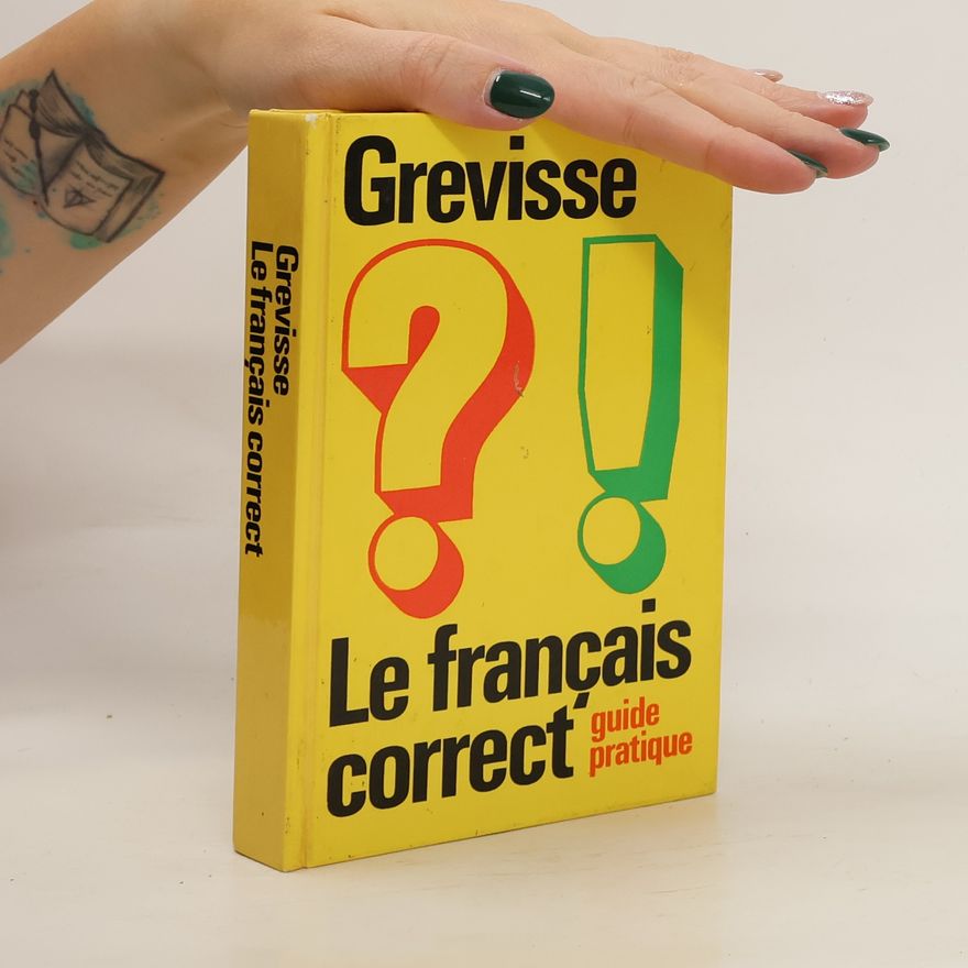 Maurice Grevisse Le Francais Correct
