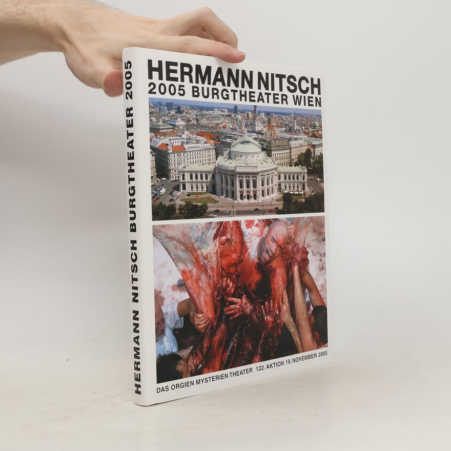 Nikolaus Bachler Hermann Nitsch 2005. Burgtheater Wien