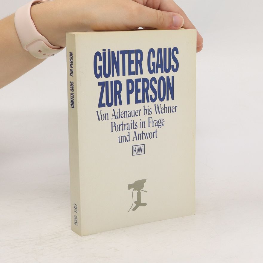 Günter Gaus Zur Person