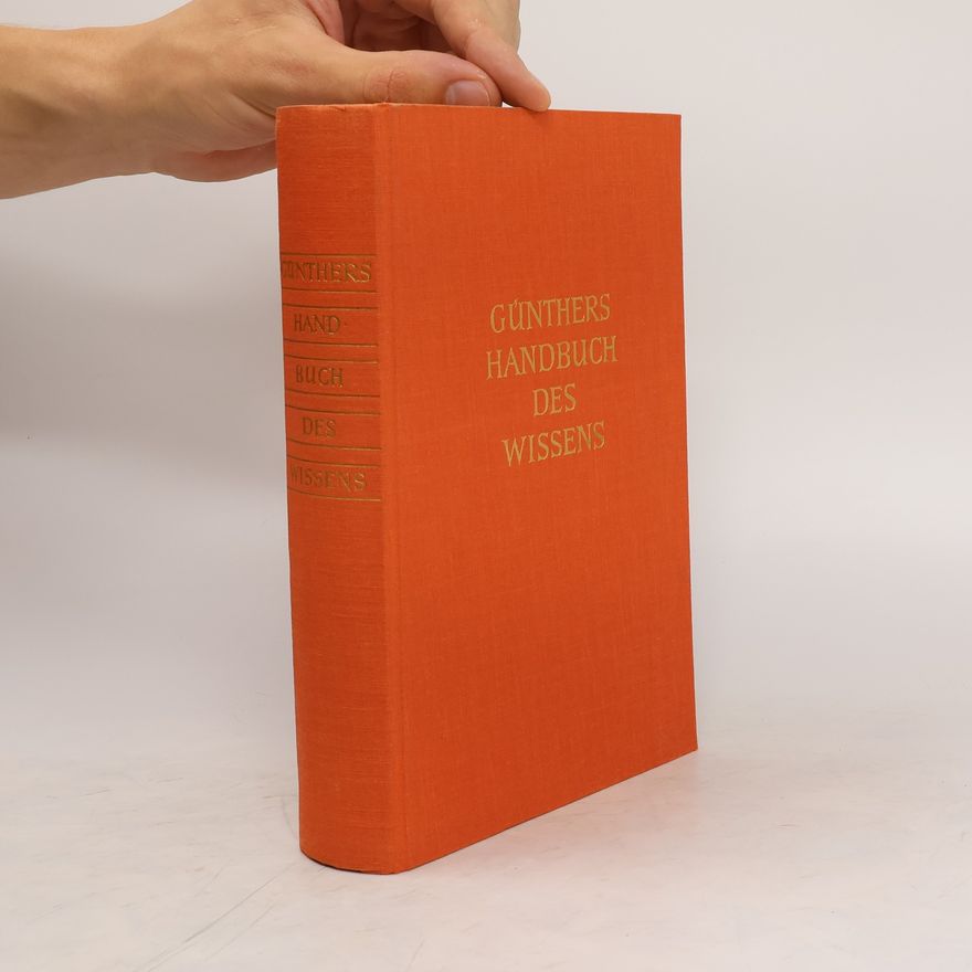 Justus Streller Günthers handbuch des Wissens