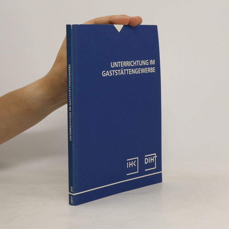 Autorenkollektiv Unterrichtung im Gaststättengewerbe