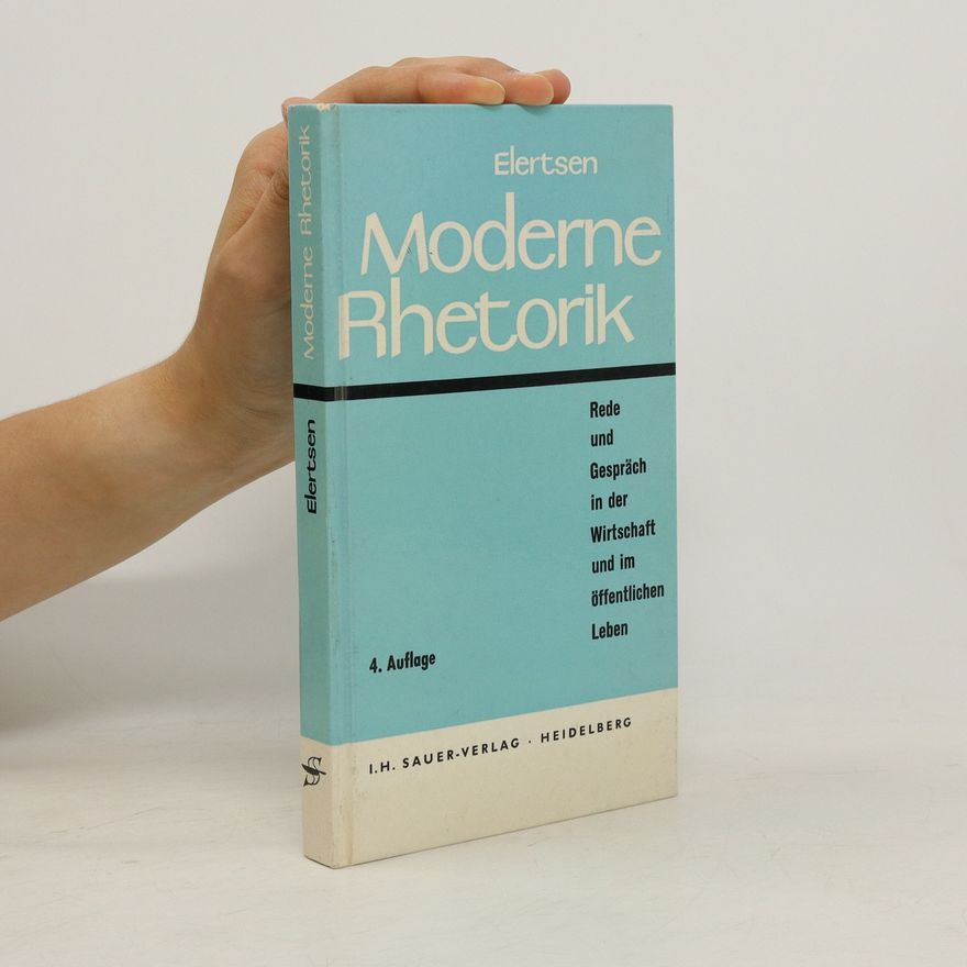 Heinz Elertsen Moderne Rherotik