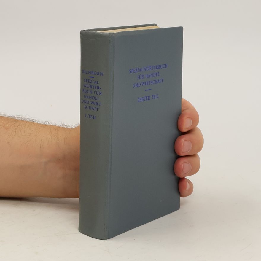 Autorenkollektiv Spezialwörterbuch für Handel und Wirtschaft 1