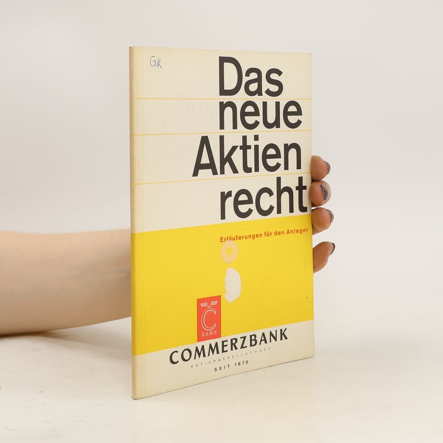 Autorenkollektiv Das neue Aktienrecht
