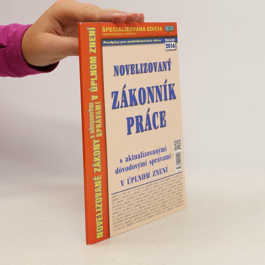 Kolektiv autorů Novelizovaný zákoník práce