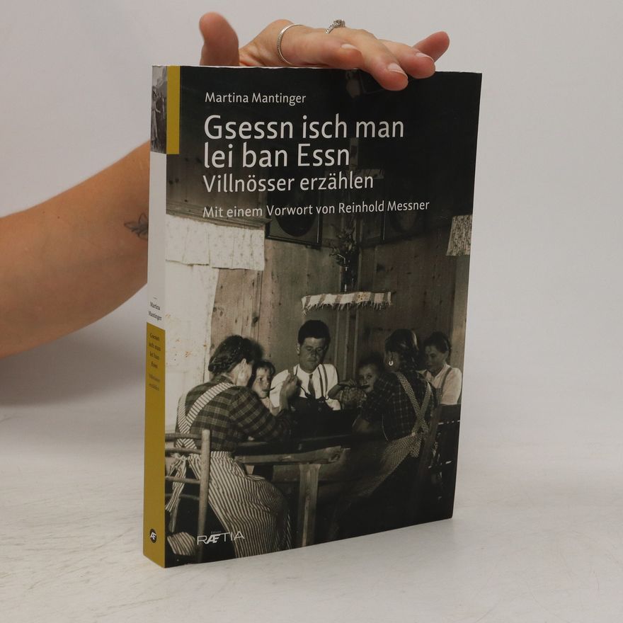 Martina Mantinger Gsessn isch man lei ban Essn