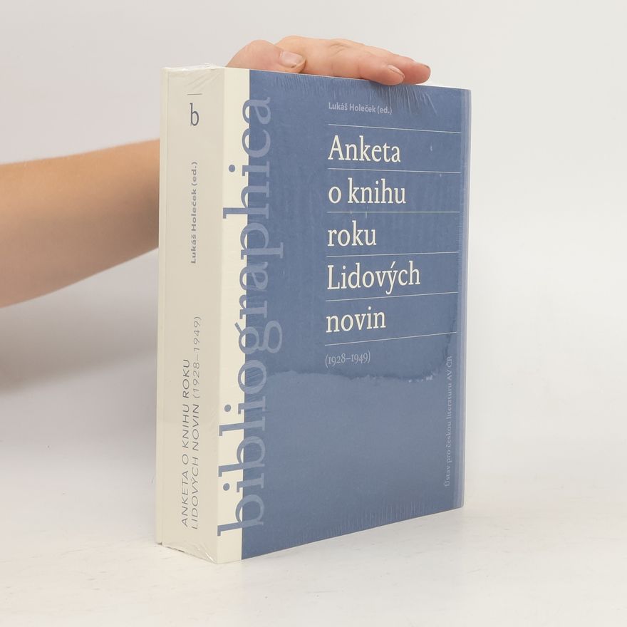 Lukáš Holeček Anketa o knihu roku Lidových novin (1928–1949)