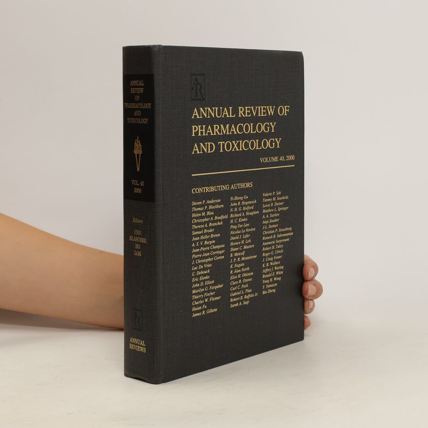 Collectif d'auteurs Annual Review of Pharmacology and Toxicology. Volume 40