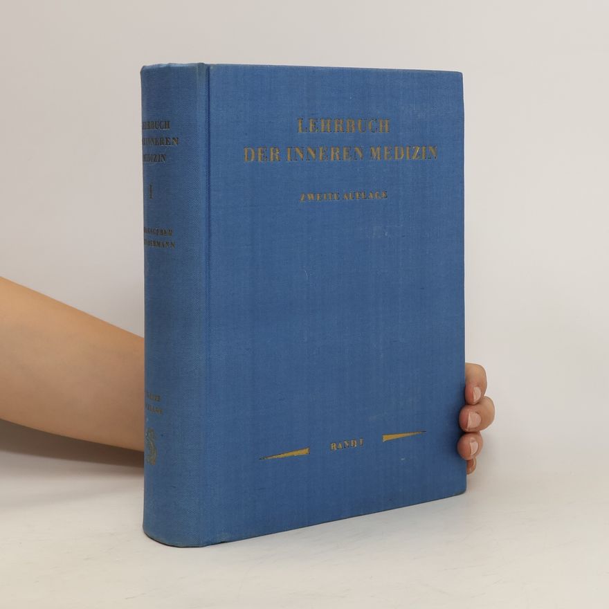 August Sundermann Lehrbuch der inneren Medizin. Band 1