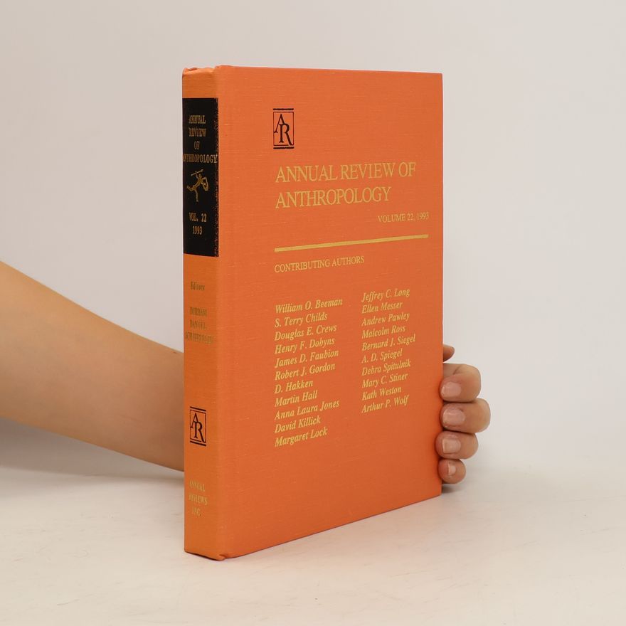 Collectif d'auteurs Annual Review of Anthropology