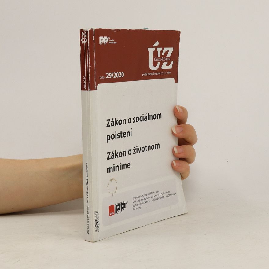 Kolektiv autorů Zákon o sociálnom poistení 29/2020