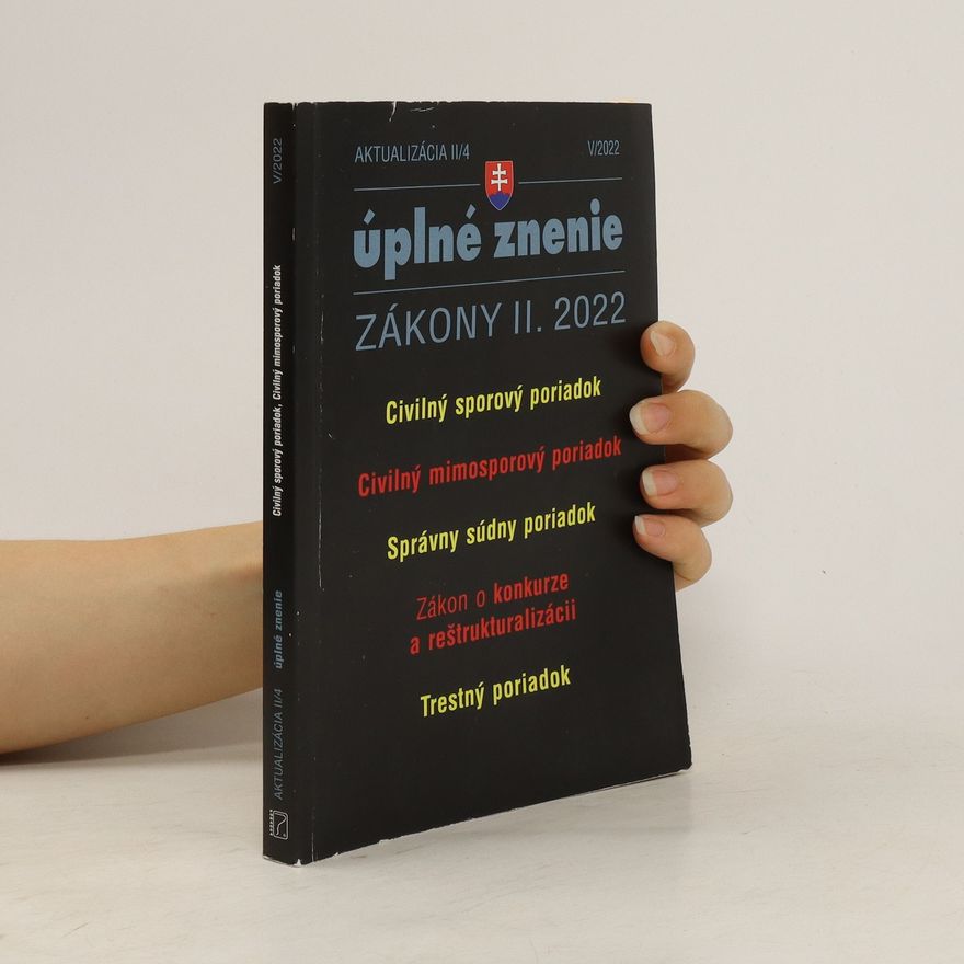 Kolektiv autorů Aktualizácia II/4. V/2022