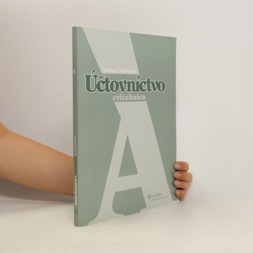 Darina Saxunová Účtovníctvo cvičebnica