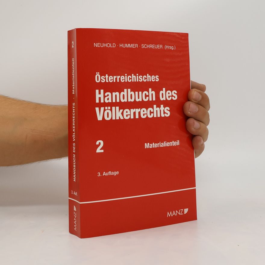 Waldemar Hummer Österreichisches Handbuch des Völkerrechts 2
